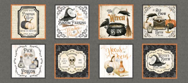 Hocus Pocus Blocks - Running Fabric