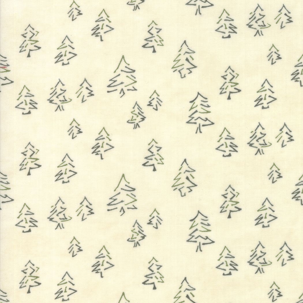 Sketchy tree pattern on a beige background.