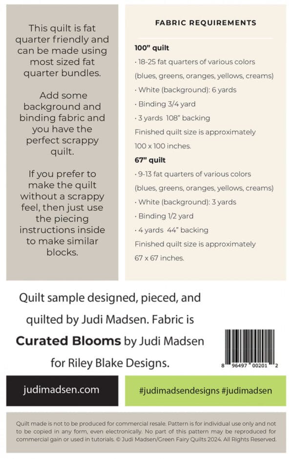 Blooms Quilt Pattern - Image 2