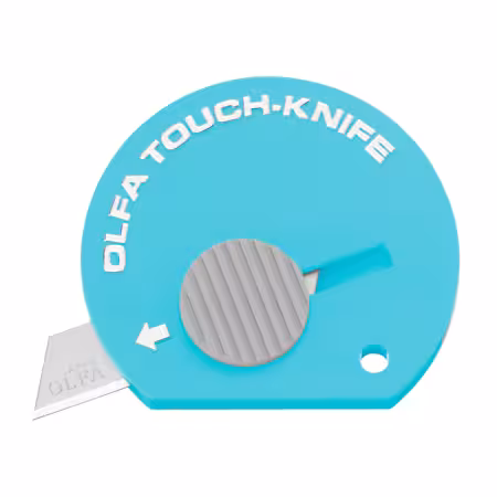 OLFA 28mm Aqua Quick Change Rotary Cutter & Bonus Touch Knife - Image 3
