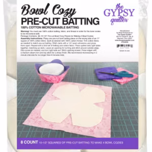 Bowl Cozy Pre-Cut Batting 8ct