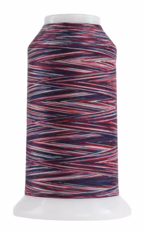 Omni Variegated Polyester Thread 40wt 2000yd Star Spangled