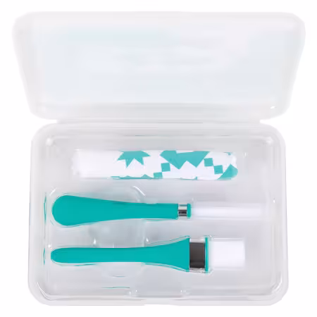 Oh Sew Clean Brush and Cloth Set Green - Image 2